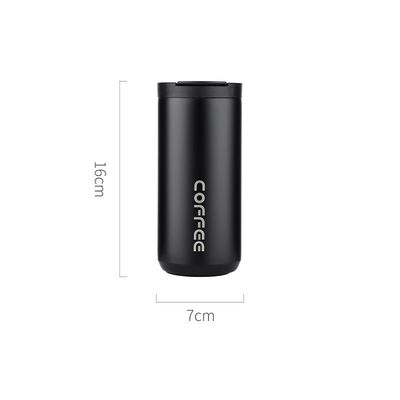 304 de acero inoxidable portátil a prueba de fugas vacío aislado taza de café de viaje botella de agua de automóvil 350/500ml