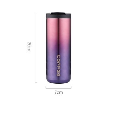 Acero inoxidable 350/500ml Logotipo personalizado Taza de café aislada al vacío portátil a prueba de fugas