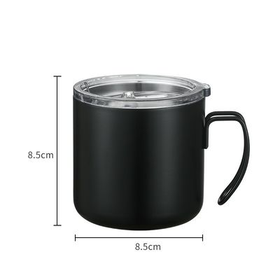 Botella de agua aislada al vacío de acero inoxidable de 380 ml para oficina sin tipo de plástico