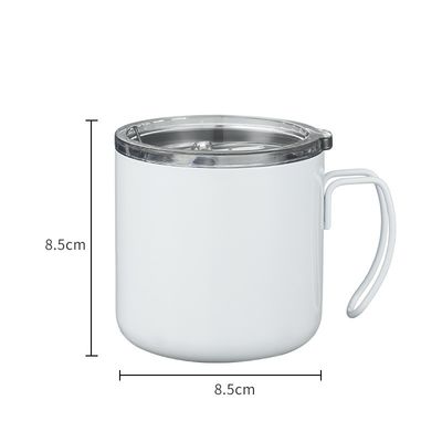 Botella de agua aislada al vacío de acero inoxidable de 380 ml para oficina sin tipo de plástico