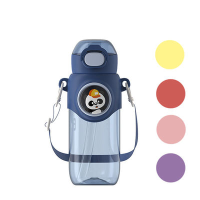 Accesorios con cuerda 690 ml caldera de plástico de dibujos animados para actividades al aire libre e interior