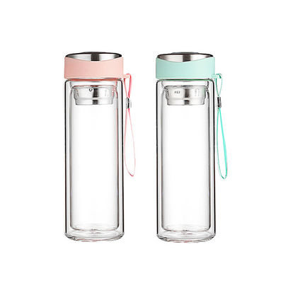 Estilo de diseño clásico 320ml borosilicato de doble pared aislada taza de café para adultos