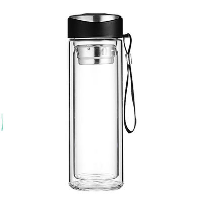 Estilo de diseño clásico 320ml borosilicato de doble pared aislada taza de café para adultos