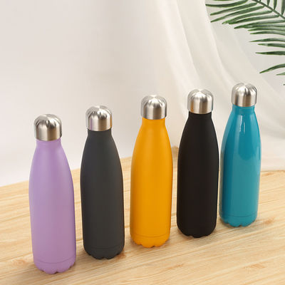 18 oz 26 oz Eco-amigable Colorida Personalización Forma Botella de termo portátil para hotel