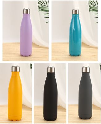 18 oz 26 oz Eco-amigable Colorida Personalización Forma Botella de termo portátil para hotel
