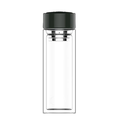 Botella de agua de vidrio de borosilicato inquebrantable ideal para el hogar hotel restaurante y oficina