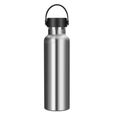 Botella deportiva aislada con tapa 500 ml botella de agua de acero inoxidable personalizada