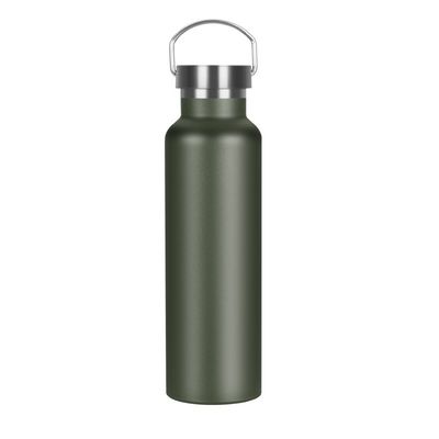 Botella deportiva aislada con tapa 500 ml botella de agua de acero inoxidable personalizada