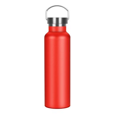Botella deportiva aislada con tapa 500 ml botella de agua de acero inoxidable personalizada