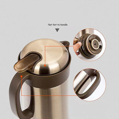 Mini caldera de té portátil de acero inoxidable y rendimiento de aislamiento térmico 24 horas