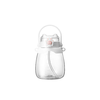 Botellas de agua Bebidas Tipo Blanco 1300ml Taza de plástico portátil para actividades al aire libre