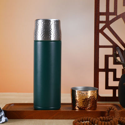Producción Taza recta 316 de acero inoxidable con tapa de resorte Taza termostato al aire libre a prueba de fugas
