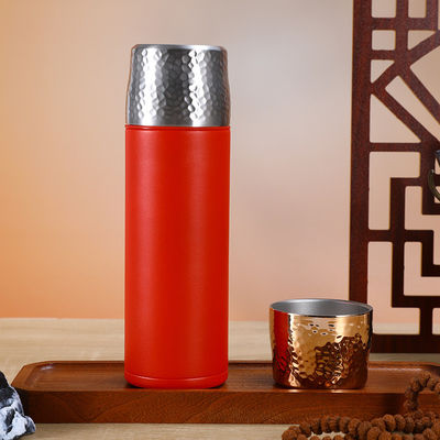 Producción Taza recta 316 de acero inoxidable con tapa de resorte Taza termostato al aire libre a prueba de fugas