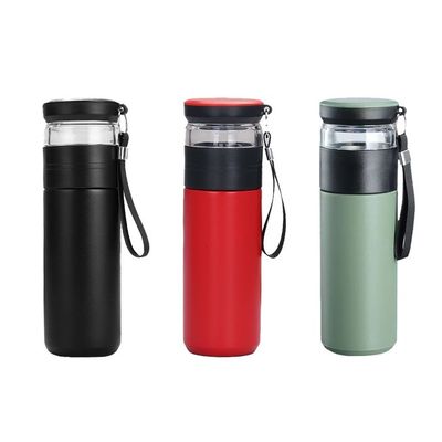 Infusor de té de acero inoxidable con rendimiento de aislamiento térmico de 6 a 12 horas