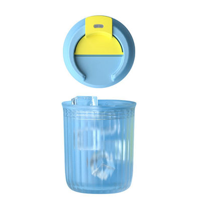 Taza de plástico de Tritán de alta temperatura para bebida directa con tapa para tazas de café y regalos