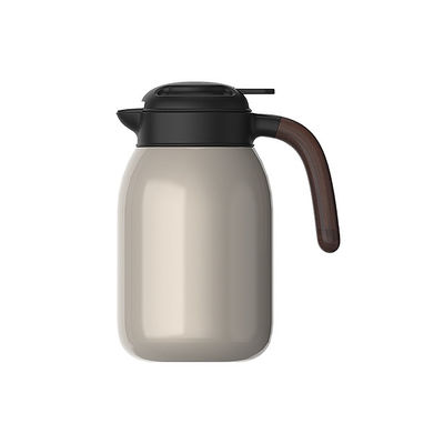 2000ml Capacidad de acero inoxidable manguera de aislamiento jarra de té cafetera de café caldera de agua caliente botellas de vacío
