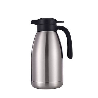 Botellas de vacío aislante de acero inoxidable cacerola de café de 2 litros jarra para el té caliente doméstico