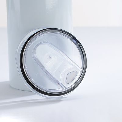 Opción de doble pared de acero inoxidable vacío aislado 20oz 30oz recta delgada sublimación tumbler con paja