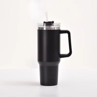 Acero inoxidable 20oz Tumbler aislado Taza de café de viaje con paja y logotipo personalizado