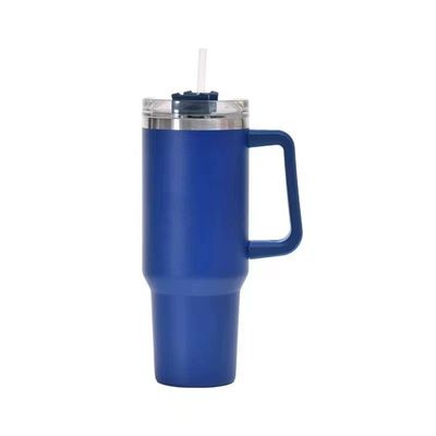 40 oz de doble pared de acero inoxidable vacío aislado taza de café de viaje tumbler para viajar