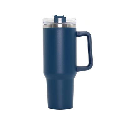 40 oz de doble pared de acero inoxidable de vacío aislado de viaje tumbler con manguera MUGS