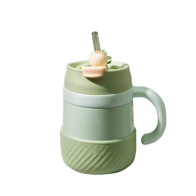 Double Wall de acero inoxidable de viaje de café termo tumbler para reutilizar y logotipo personalizado