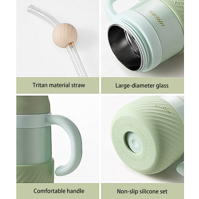 Double Wall de acero inoxidable de viaje de café termo tumbler para reutilizar y logotipo personalizado