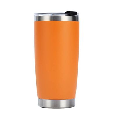 Colorido personalizado de 20 oz de doble pared de acero inoxidable de vacío aislado de vidrio a prueba de fugas con tapa
