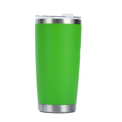 Colorido personalizado de 20 oz de doble pared de acero inoxidable de vacío aislado de vidrio a prueba de fugas con tapa