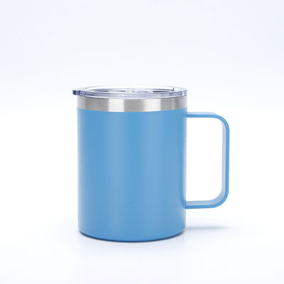 Tazas de acero inoxidable con tapa corredera y paja