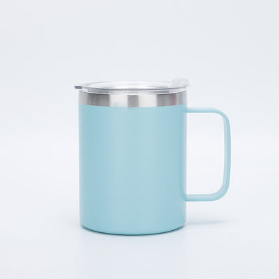 Tazas de acero inoxidable con tapa corredera y paja