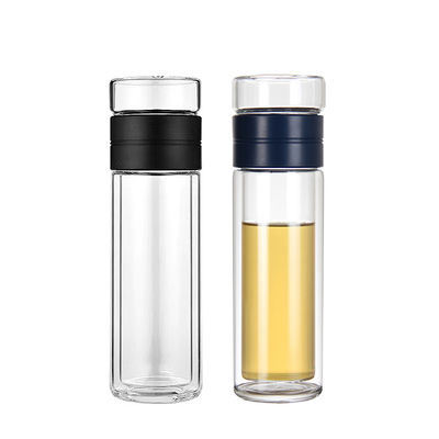 Botellas de agua de vidrio de sublimación imprimibles para su reutilización