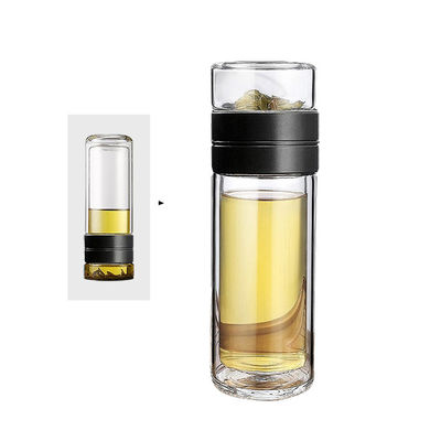 Botellas de agua de vidrio de sublimación imprimibles para su reutilización