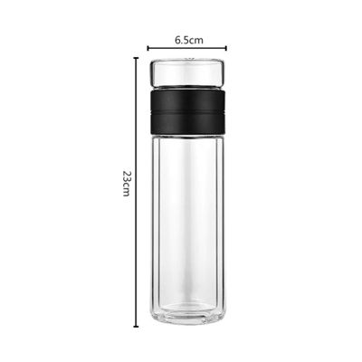 Botellas de agua de vidrio de sublimación imprimibles para su reutilización