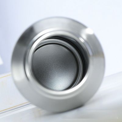 500 g Taza de agua de metal de gran capacidad de pared única botella de termo portátil a prueba de fugas