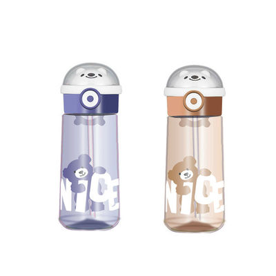 Tipo de paja 480ml/620ml Niños Taza de agua de plástico para gimnasio Deporte Viajes Acampada senderismo