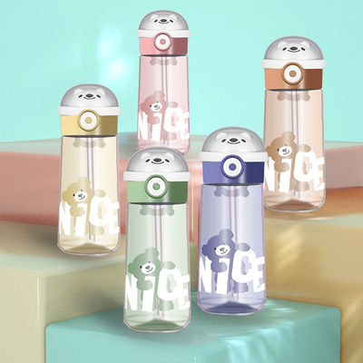 Tipo de paja 480ml/620ml Niños Taza de agua de plástico para gimnasio Deporte Viajes Acampada senderismo
