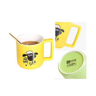 Logotipo personalizado aceptable Sublimación en blanco Latte Café moderno Lujo Tazas de porcelana para novio