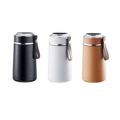 Volver a la escuela esencial 350ml de acero inoxidable cáliz aislada tumbler con mango de cuerda