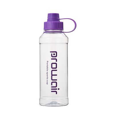 1000 ml de taza de agua de plástico con tapa botella portátil ecológica de boca pequeña