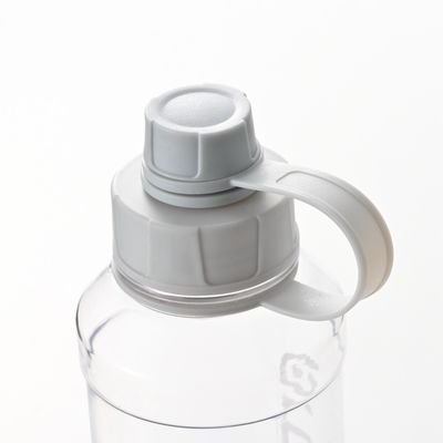 1000 ml de taza de agua de plástico con tapa botella portátil ecológica de boca pequeña