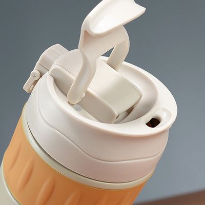 500 ml de tubo aislado al vacío de acero inoxidable de doble pared con capacidad de paja de 500 ml