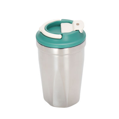 Color personalizado 420ml Taza térmica de doble pared para viajes al aire libre y bebedores de café