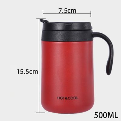 Acceptable OEM/ODM 350ml/500ml Taza térmica de acero inoxidable para viajes de café y té