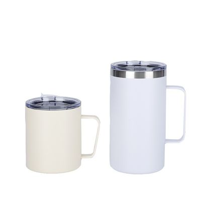 Acero inoxidable vacío aislado logotipo personalizado taza térmica de 14 oz para los amantes del café minimalista en movimiento