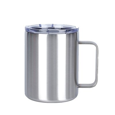 Acero inoxidable vacío aislado logotipo personalizado taza térmica de 14 oz para los amantes del café minimalista en movimiento