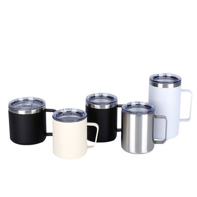 Acero inoxidable vacío aislado logotipo personalizado taza térmica de 14 oz para los amantes del café minimalista en movimiento