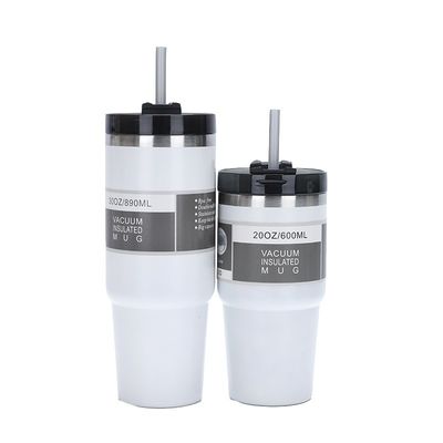 Taza de café para automóviles portátiles Flasca de vacío Taza para automóviles al aire libre Bebé doble Bebés adultos Botella de acero inoxidable