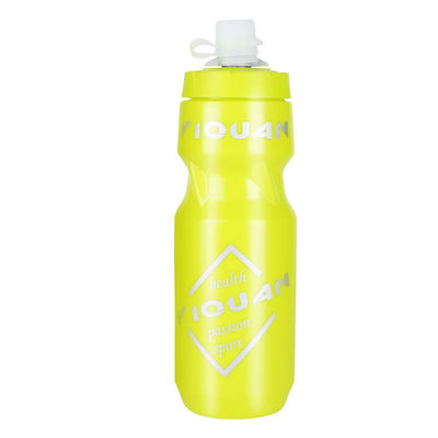 Logotipo personalizado aceptable 710 ml caldera de plástico a prueba de fugas para deportes al aire libre y acondicionamiento físico