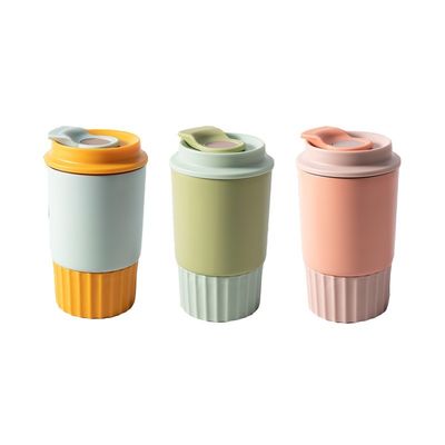 Botella de viaje portátil de 350 ml Taza de acero inoxidable al vacío con taza aislada reutilizable